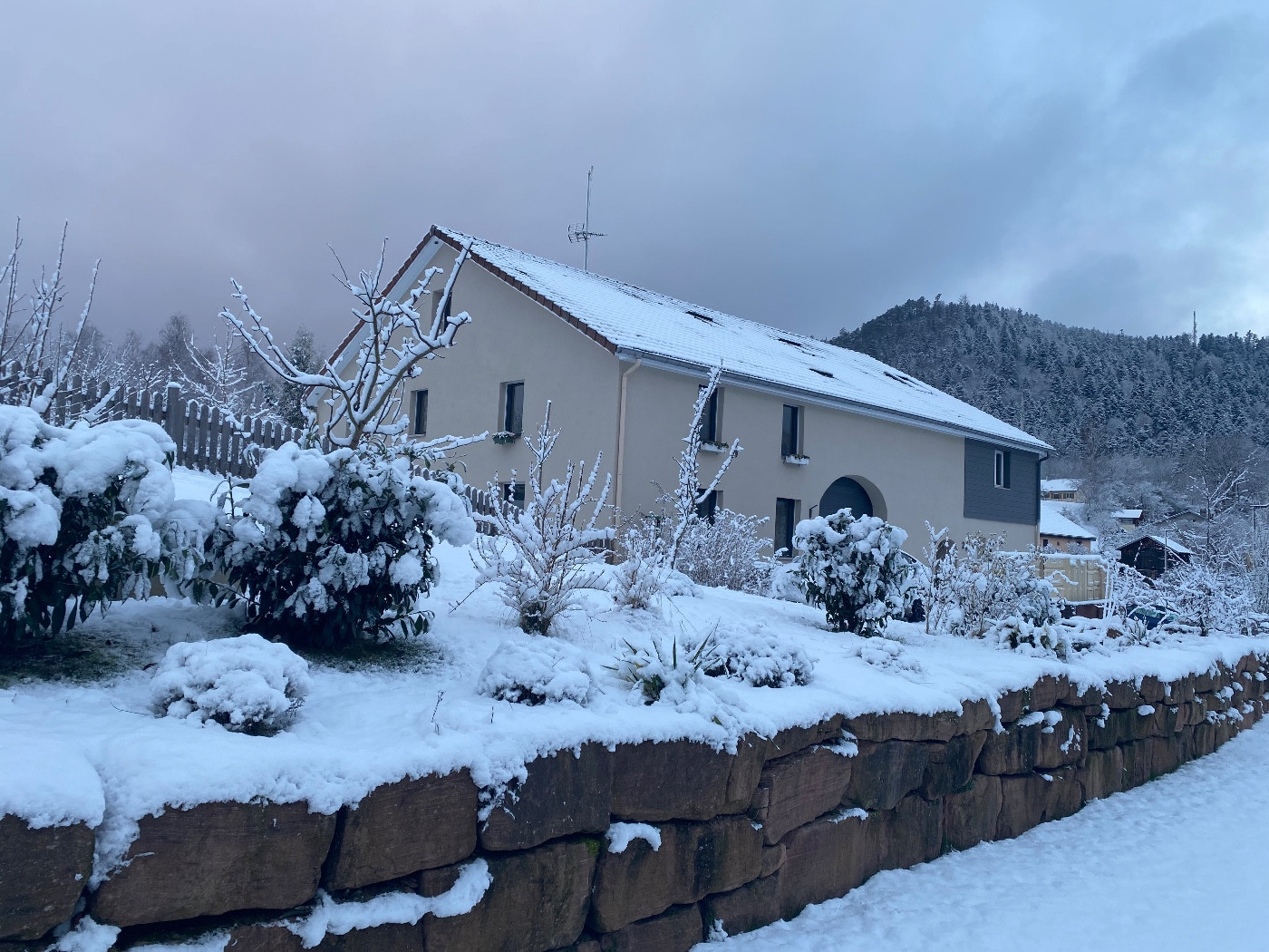 l'hivers dans les Vosges
